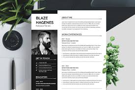 Cover letters are your first impression, so make it a good one. Black And White Resume And Cover Letter Grafico Por Aspect Studio Creative Fabrica