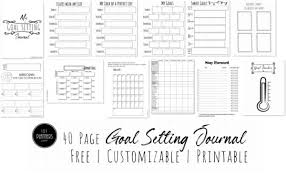 Build perfect restaurant schedules in a few clicks. Free Printable Goal Planner Templates 40 Page Goal Journal