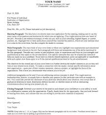 Cover Letters Office Of Careers And Professional Development Institute For Music Leadership
