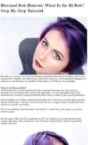 How To Do Bob Hairstyles