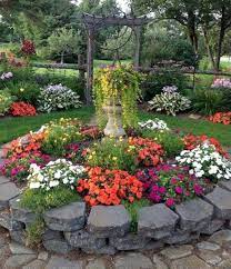 Beautiful Flower Garden Design Ideas Frugal Living Small Flower Gardens Beautiful Flowers Garden Flower Garden Design