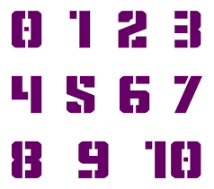 Subscribe to my free weekly newsletter — you'll be the first to know when i add new printable documents and templates to the freeprintable.net network of sites. 10 Best 3 Inch Stencils Numbers Printable Printablee Com