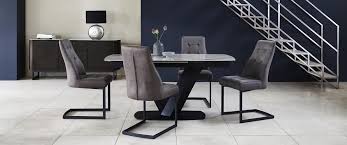 Pastel blue color makes this modern dining room so peaceful and relaxing. 6 Blue Dining Room Ideas Furniture Village