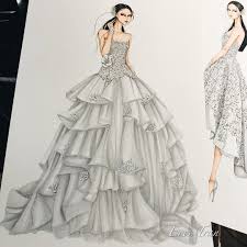 Grey Bridal Sketching Draw Dress Drawing Bridal Weddingdress Fashion Fashionsketch Fashionsketchi Fashion Sketches Dress Sketches Fashion Illustration