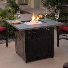 Endless Summer Dual Heat 37 8 In W 41000 Btu Gray Mantel With Black Steel Base Steel Fire Pit Lowes Com In 2020 Fire Pit Table Propane Fire Pit Table Fire Pit