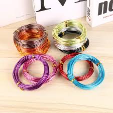 Alambres de cobre para hacer joyería, 10 rollos de alambre de joyería de color de 0.3 mm y 0.5 mm para artesanía artística de bricolaje (10 metros por rollo). Exceart 10pcs 1mm 5m Alambre De Aluminio Artesanal Alambre De Metal Para Manual Diy Bicicleta Motocicleta Forma Bonsai Joyeria Haciendo Costura Y Manualidades Hogar Y Cocina