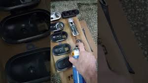 Megane 2 Kapi Kolu Ve Cam Dugmeleri Boyama Part 1 Youtube