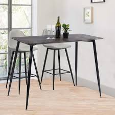 Counter height tables are also great for quicker, more casual meetings. Furniture R France Standing Dining Table Bar Table Wood Metal Walnut Height 90 Cm Buy Online In Lithuania At Lithuania Desertcart Com Productid 174921232
