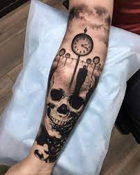 Skulls Arts On Instagram Nice Tattoo Following Skulls Arts For Some Awesome Photos Arti Skull Tattoo Cool Tattoos Cool Forearm Tattoos