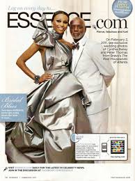 Stars nene leakes, kandi burruss, kenya moore and others Cynthia Bailey And Peter Thomas Wedding Photos Silver Grey Wedding Gown
