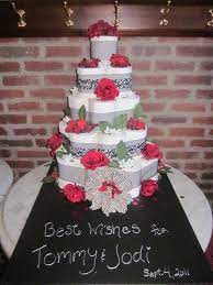 toilet paper cake torte hochzeit rubinhochzeit geschenke
