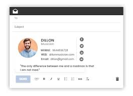 Freelancinggig Launches Its Free Email Signature Generator With Professional Templates For S Free Email Signature Email Signature Generator Signature Generator