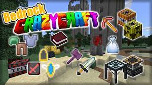 Manage your mods and addons with the curseforge desktop app for windows and macos. Crazycraft Modpack Minecraft Bedrock Addons And Modpacks For Mobile Pc Xbox Ios And Android Mcpe