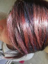 Domanda su tinta per capelli? Fondo Color Prugna Con Meches Blu E Viola Hair Studio Sabrina Vignali Facebook