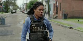 Black And Blue Full Movie Tyrese Gibson Trailer First Black And Blue Trailer Has Naomie Harris And Tyrese Gibson Running From Gangs And Crooked Cops Naomie Harris And Tyr Hollywood Crime Blue Black Cops