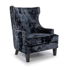 Check spelling or type a new query. Black High Grade Luxury Crushed Velvet Royalty Chair