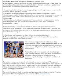 To All Those People Who Say Cheer Isn T A Sport Point Proven Your Argument Is Invalid Cheer Sports Women Sports