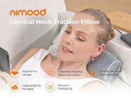 Amazon.com: nimood Neck Stretcher, Cervical Neck Traction Device, Neck Hump  Corrector with Graphene Heating, Neck and Shoulder Relaxer for TMJ Neck  Pain Relief, Muscle Relax, Spine Alignment Relax Gifts for Bed :