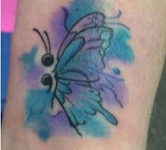 Maybe you would like to learn more about one of these? Charming Colorful Butterfly Tattoo Design Colorful Butterfly Tattoos Butterfly Tattoos Crayon
