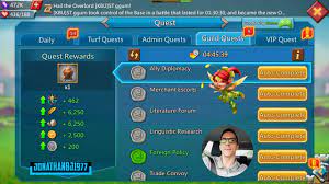Lords Mobile Admin And Guild Quests Auto Clicker For F2p In 2021 Lords Mobile Admin Lord