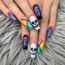 Home acrylic nails 40 acrylic nail design ideas. 23 Most Beautiful Halloween Acrylic Nails Stayglam