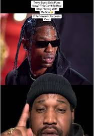 Travis Scott Sells Pizza Now? 🤣