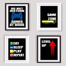 Mix all this together and you get the ps4 setup i'm about to show you. Gaming Prints Games Room Wall Art Poster Xbox Ps4 Boy Bedroom Decor Gamer Gifts Ebay