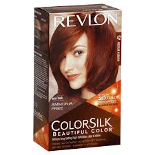 This is not a believable haircolor. Revlon Colorsilk Beautiful Color 42 Medium Auburn Shop Hair Color At H E B