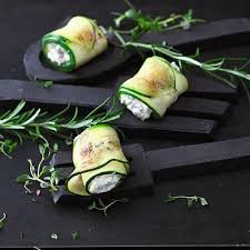 Zucchinirollchen Mit Ziegenkase Rezept Raclette Rezept Rezepte Ziegenkase Silvester Essen