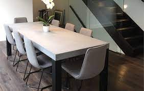 Makers Lane Concrete Dining Table Concrete Dining Table Modern Dining Table Modern Dining
