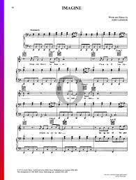 Download and print in pdf or midi free sheet music for imagine by john lennon arranged by rodila for piano (solo) piano. Imagine Sheet Music Piano Voice Guitar Pdf Download Streaming Oktav