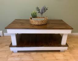 These 23 easy and ideas with tutorials and plans will help you. Easy Diy Farmhouse Coffee Table Tutorial Mainely Katie