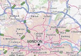 Tottenham map — satellite images of tottenham. Michelin Wood Green Map Viamichelin