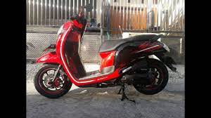 Modifikasi scoopy 2020 merah hitam. Modifikasi Scoopy 2018 Merah Hitam Youtube
