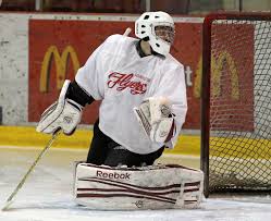 Flyers Mancina, Roudebush team up in goal