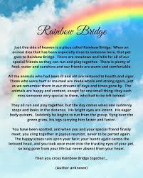 Feel free to download it and print on your computer for yourself or to give to a friend in need. Rainbow Bridge For Loss Of Pet 8x10 Unframed Print Free Etsy In 2021 Rainbow Bridge Rainbow Bridge Dog Rainbow Bridge Poem