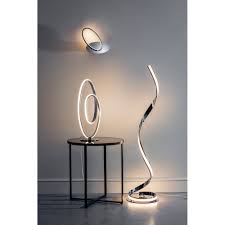 The shades are adjustable and would perfectly showcase an edison style bulb. Modern Chrome Led Swirl Table Lamp Lighting Company