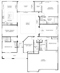 Love This Layout With Extra Rooms Single Story Floor Plans One Story House Plans Pardee Homes House Plans One Story Barndominium Floor Plans Pardee Homes
