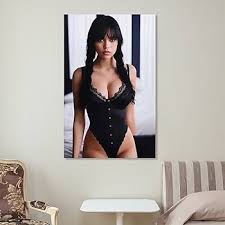 FANSHANG Jenna Ortega Actress (38) Painting On Canvas Wall Art ...