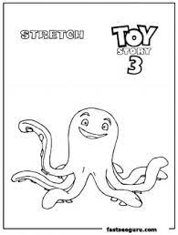Surprising jessie toy story coloring pages with toy story coloring. Stretch Toy Story 3 Coloring Page Print Out Free Kids Coloring Pages Printable