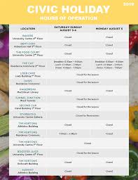 What's open tecumseh mall (12 p.m. Civic Holiday What S Open And Closed At Carleton Carleton Newsroom