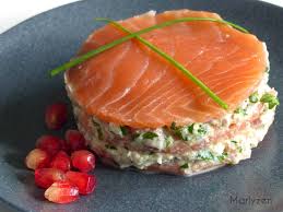 Mille Feuille De La Mer En 2020 Recette Entree Facile Recettes De Cuisine Recette Entree Froide