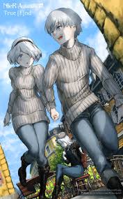 You'll get the first just from finishing the game a first time. Nier Series On Twitter A New Ending Idea For Nier Automata By Robustaart If You Could Create A New Ending What Would You Suggest Fanartfriday Https T Co Quofuuqa5e
