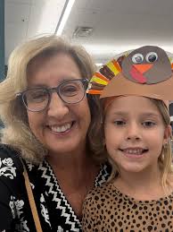 Happy Friday! Jordyn has enjoyed the week with Grandma. It was such a  pretty fall day here. You know how much Jordyn loves to eat so she was  excited we picked up