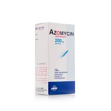 This includes middle ear infections, strep throat, pneumonia, traveler's diarrhea, and certain other intestinal infections. Azomycin Suspension 200 Mg 5 Ml 15 Ml Al Dawaa Pharmacies