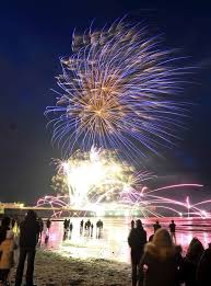 Beautiful New Year S Day Fireworks From Cromer Pier Norfolk Broads Norfolk England Norfolk Coast