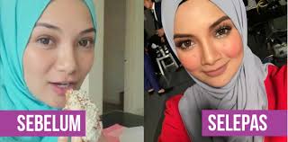 Meski tanpa make up, mantan istri dari engku emran ini tetap terlihat cantik dan glowing. 8 Wajah Selebriti Malaysia Tanpa Makeup Dan Siapa Paling Cantik Natural Berita Steady