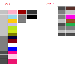 Tess Style Section Grey Colour Chart Chart Style