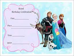 Lives a princess who's full of delight. 40th Birthday Ideas Frozen Birthday Invitation Template Free