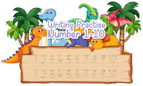 That's one rule you can count on. Writing Practice Number One To Ten 446469 Download Free Vectors Clipart Graphics Vector Art